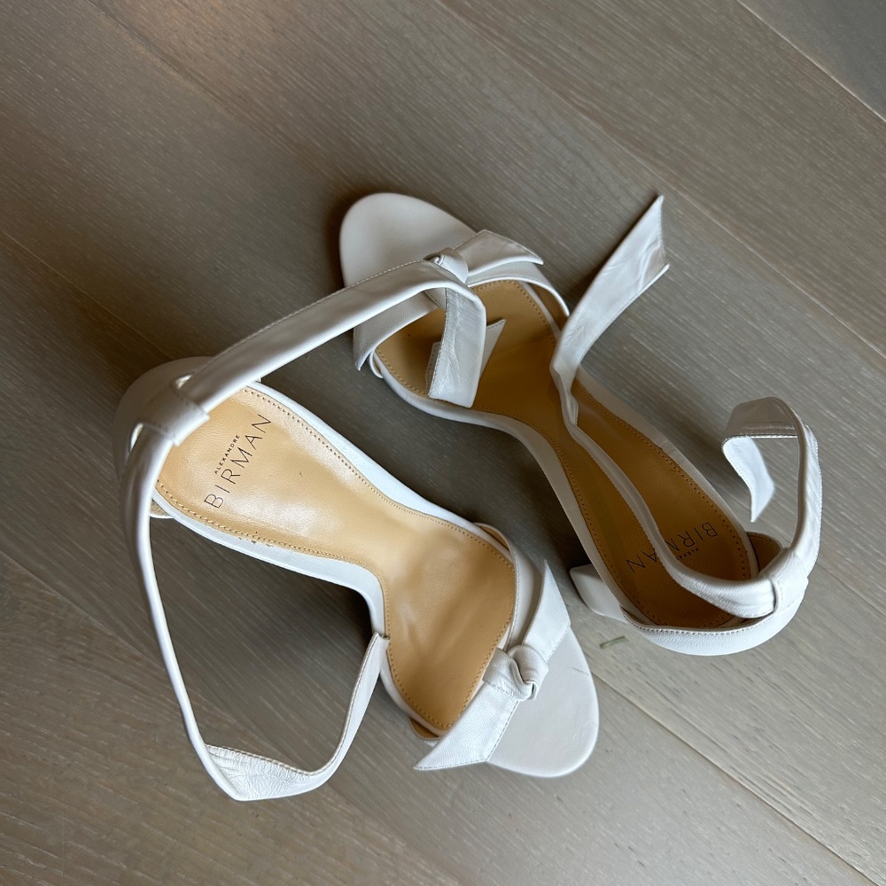 Alexandre Birman CLARITA BLOCK 90 WHITE - Picture 9 of 10